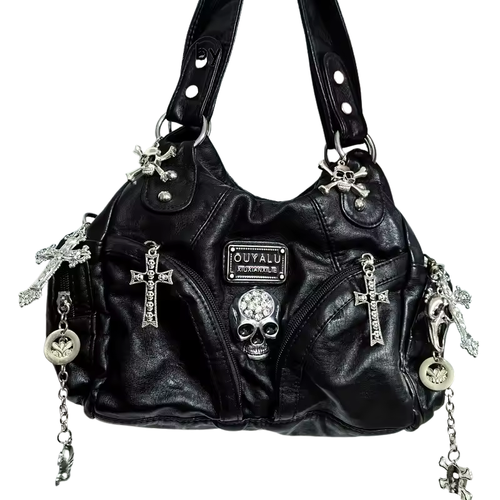Goth purse